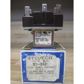 White-RodgersSteveco Products 90-342 Type 91 Relay 90342
