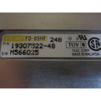 Teac FD-05HF Floppy Disc Drive FD-05HF-248-U 19307522-48 - Used