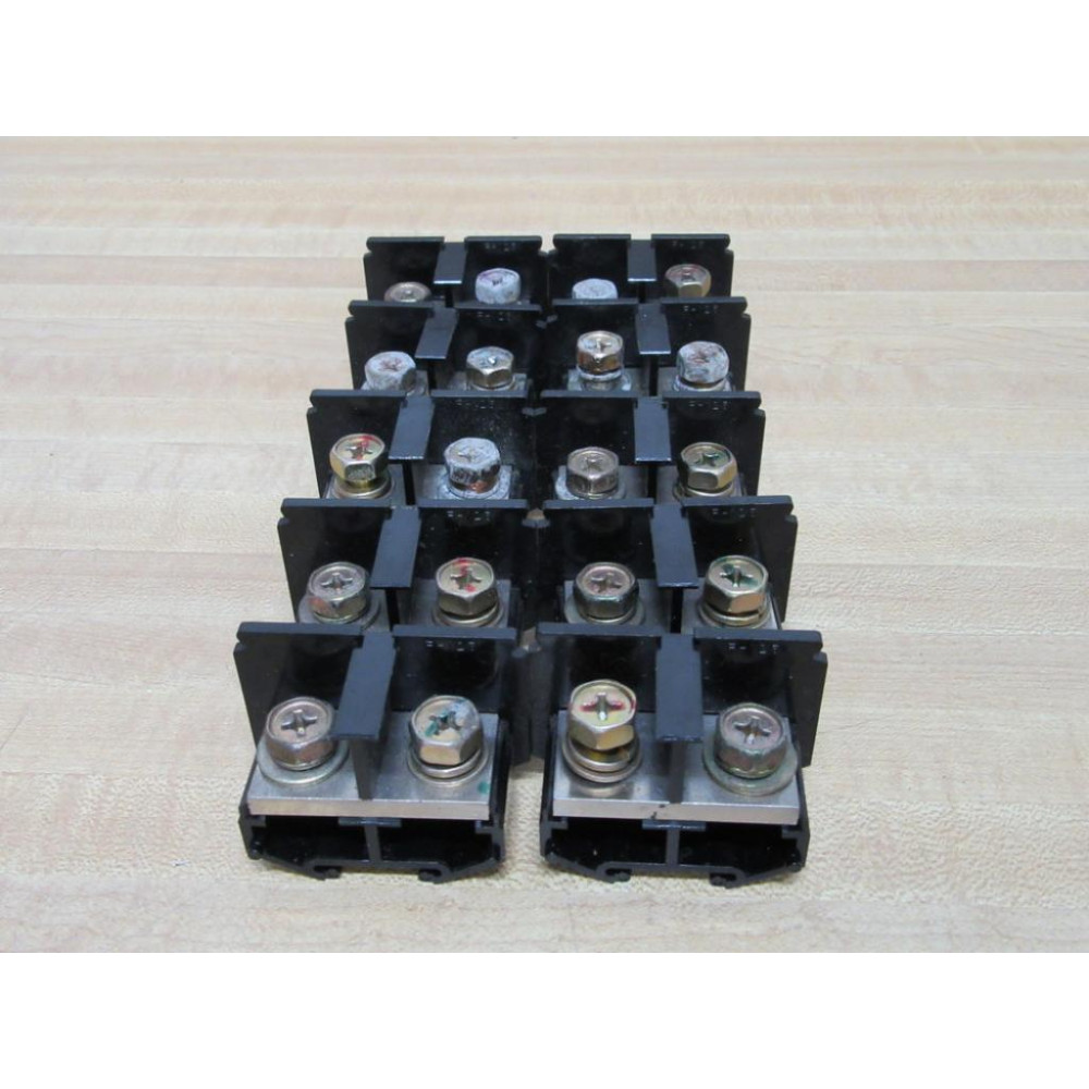 MIBU Denki F-125 Terminal Blocks F125 (Pack of 10) - Used