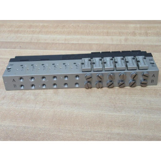 SMC NVV5J3-32P-0046USL Manifold VJ3000-21-1 - Used