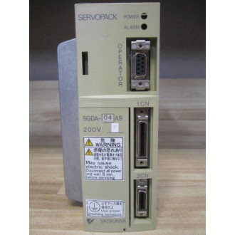 Yaskawa Electric SGDA-04ASP Servo Pack SGDA04AS - Used