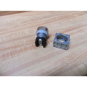 Siemens 3SB3 500-0AA51 Blue Button 3SB35000AA51 wButton & Base,Clip - New No Box