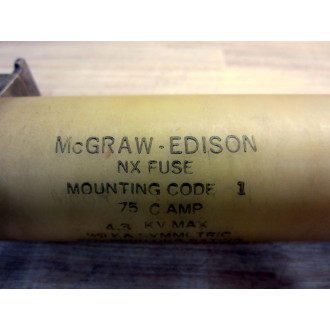 McGraw-Edison FA1A75 NX Fuse - Used