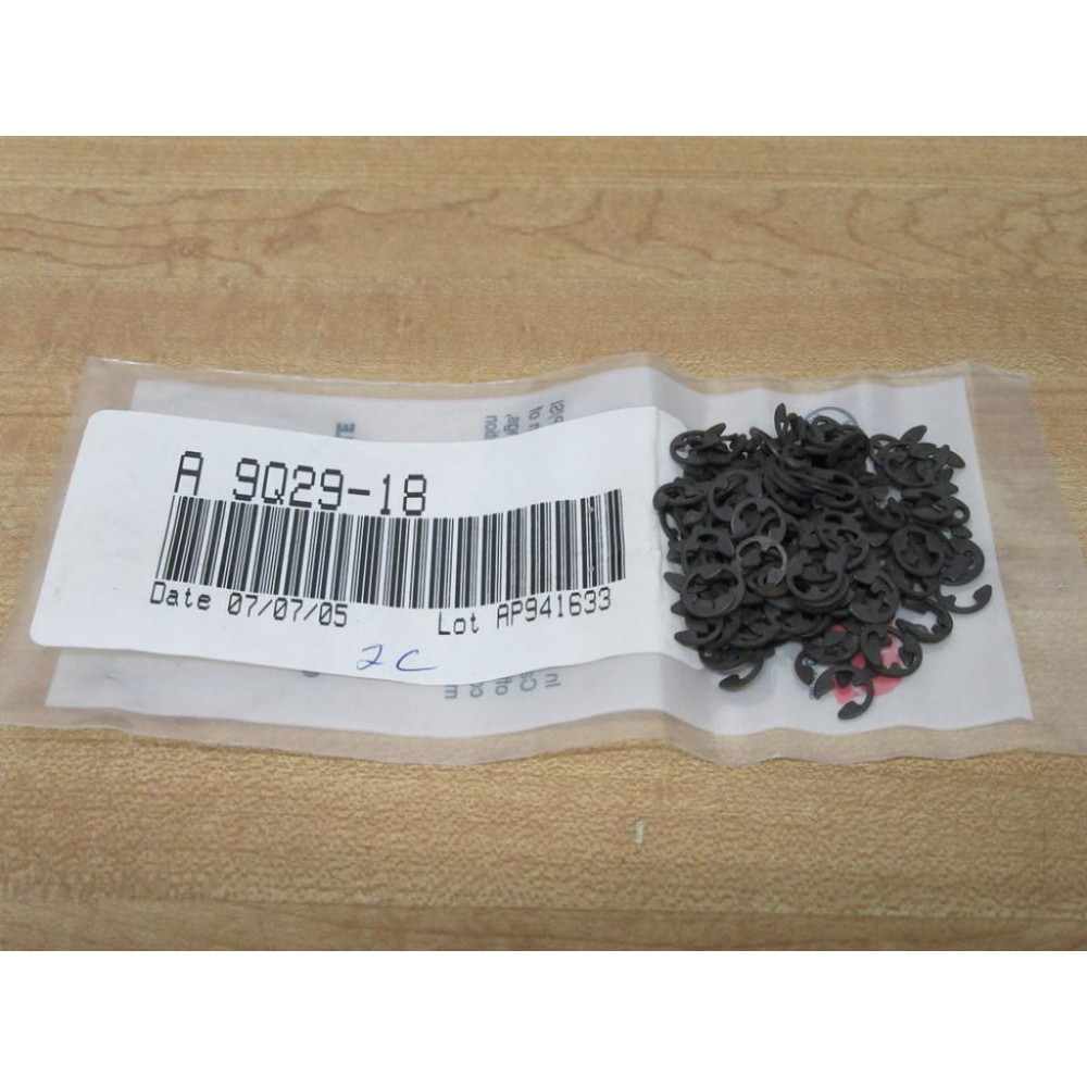 SDP A-9Q29-18 E Rings A9Q2918 (Pack of 200)