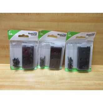 National Hardware N115-451 Door Hinges V129 (Pack of 3)
