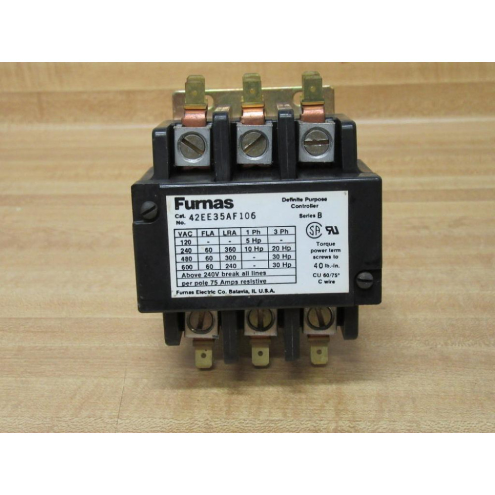 Furnas 42EE35AF106 Contactor - Used