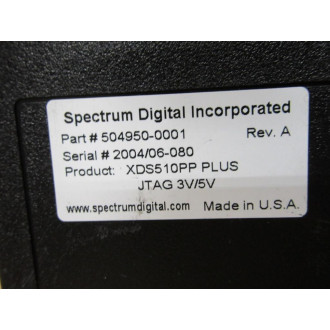 Spectrum Digital 504950-0001 Emulator Pod XDS510PP Plus - New No Box