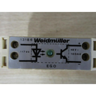 Weidmuller 13186 Relay 01318600000 - Used