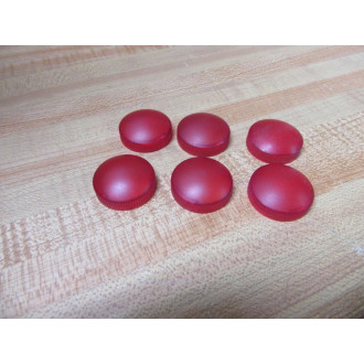 Siemens 3SB3930-6BA2 Red Pilot Light Lens 3SB39306BA2 (Pack of 6) - New No Box