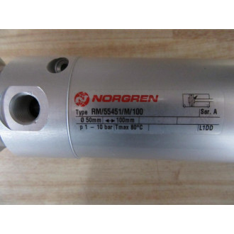 Norgren RM55451M100 Cylinder RM55451M100 - New No Box