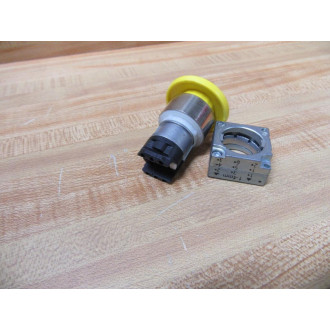 Siemens 3SB3 500-1GA31 Yellow 3SB35001GA31 wBase & Clip - New No Box