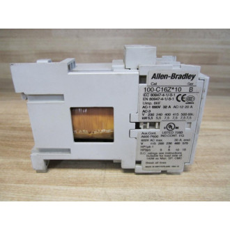 Allen Bradley 100-C16ZJ10 100-C16Z*10 Contactor - Used