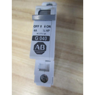 Allen Bradley 1492-CB1G040 Breaker 1492CB1G040 4A . - New No Box