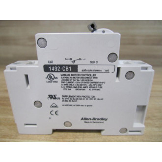 Allen Bradley 1492-CB1G040 Breaker 1492CB1G040 4A . - New No Box