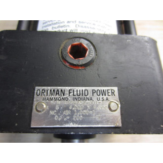 Ortman Fluid Power A G 4.000 X 4.000 Cylinder AG4000X4000 - New No Box