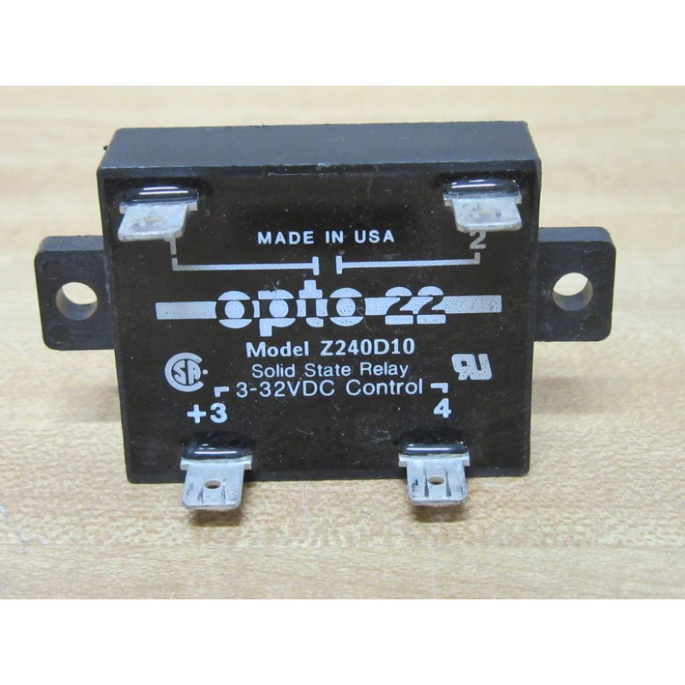 Opto 22 Z240D10 Solid State Relay - Used