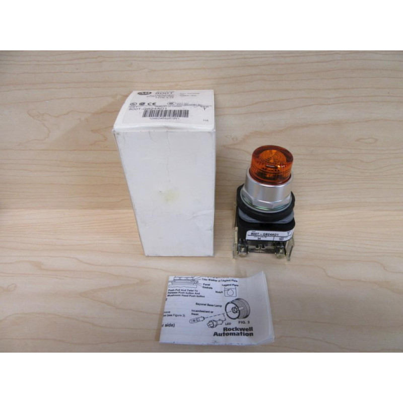 Allen Bradley 800T-QB24AD1 Button 800TQB24AD1 W800T-XA