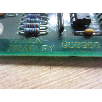 Allen Bradley 960968 Circuit Board - Used