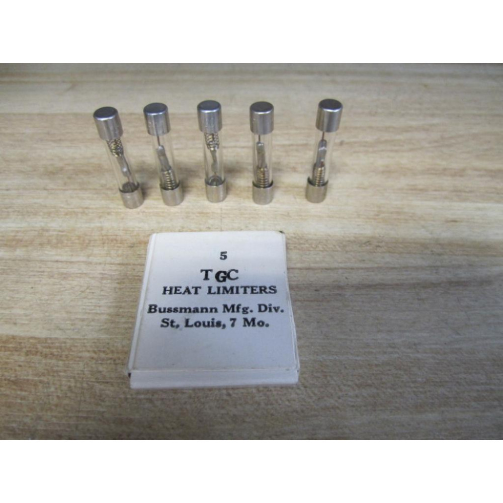 Bussmann TGC Heat Limiters (Pack of 5)