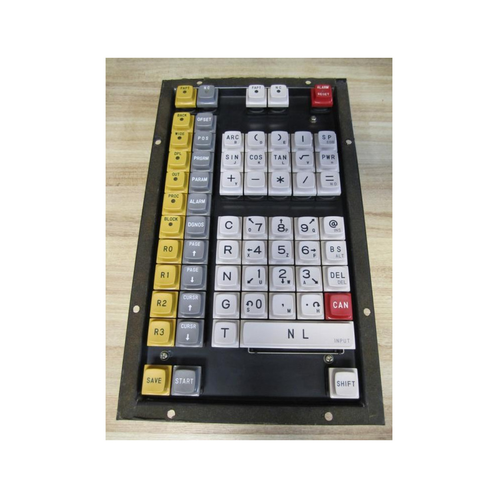 Fanuc A20B-1000-0540 Keyboard A20B-1000-054001A - Used