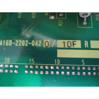 Fanuc A16B-2202-0420 Board A16B-2202-042010F - Used