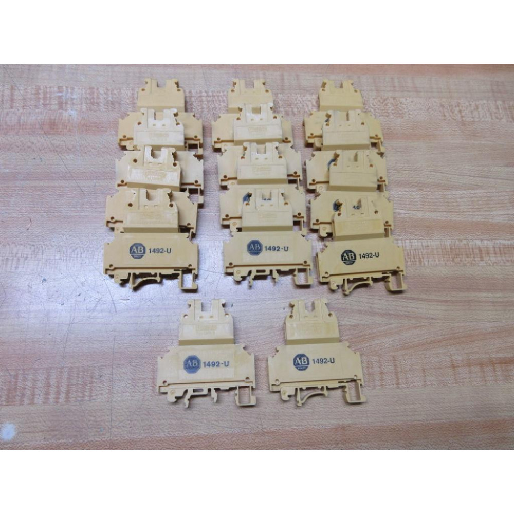Allen Bradley 1492-U Phoenix Contact UKK 5 Blocks (Pack of 16) - Used