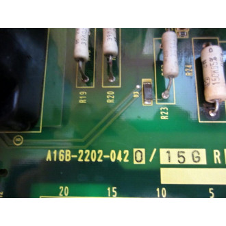 Fanuc A16B-2202-0420 Board A16B-2202-042015G - Used