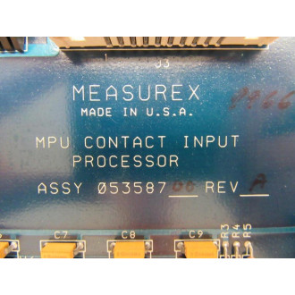 Measurex 05358700 Input Processor 04358700 - Used