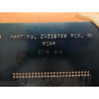 Measurex 05358700 Input Processor 04358700 - Used