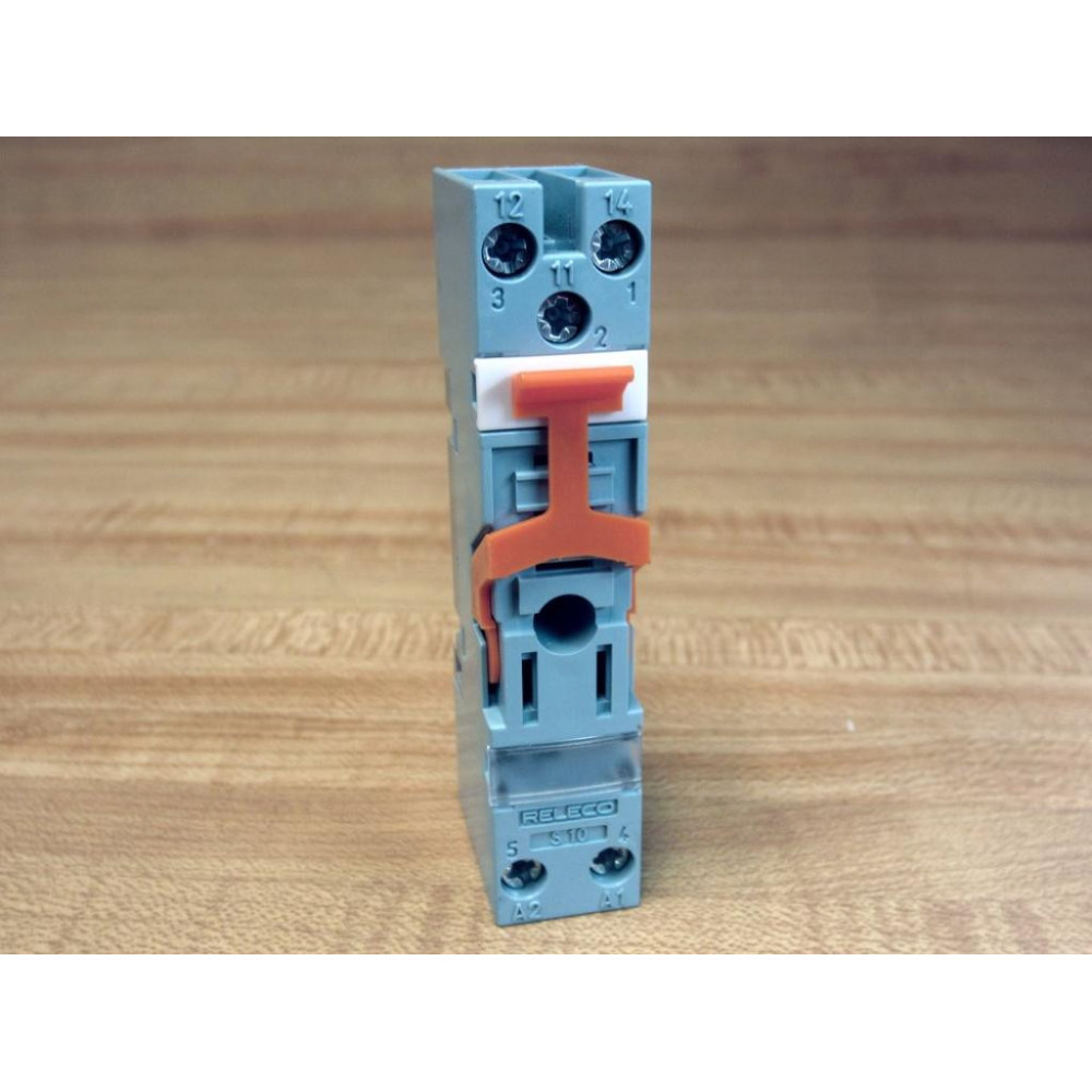 Releco S-10 1P Relay Socket S10 - New No Box Releco S-10 1P Relay Socket S10 - New No Box