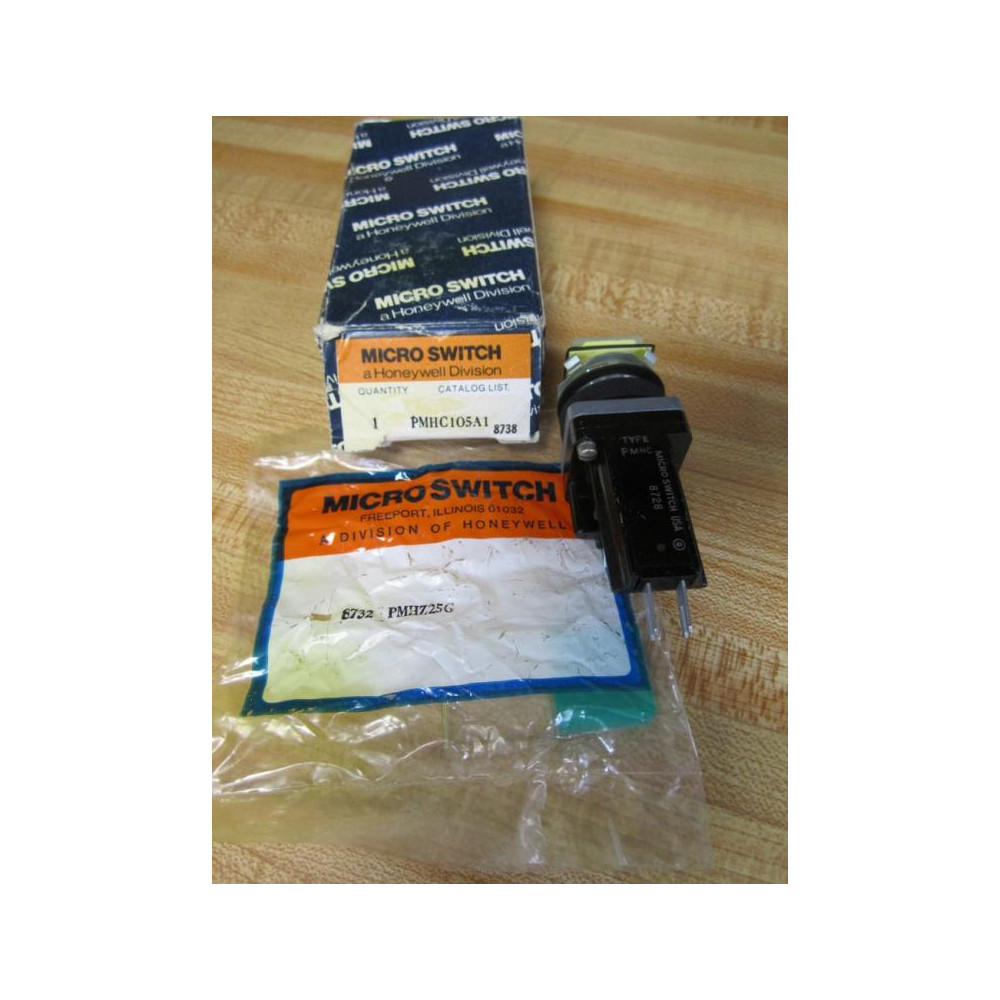 Micro Switch PMHC105A1 Honeywell Push Button 8738