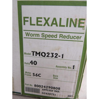 Grove Gear TMQ232-1 Gear Reducer TM0232-1 Ratio 40:1 Frame 56C