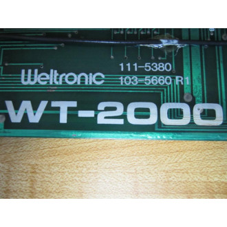 Weltronic WT-2000 Circuit Board WT2000 - Used