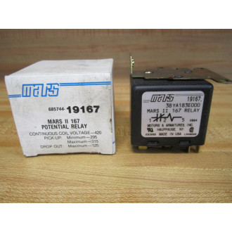 Mars 685744-19167 Potential Relay 38YA183E000