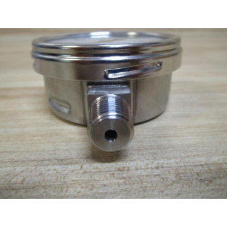 Wika 9767096 Gauge 0-300 PSI  2-12" 14" NPT Liquid - New No Box