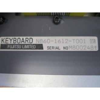 Fanuc A02B-0234-C120EC Keyboard A02B0234C120EC - Used