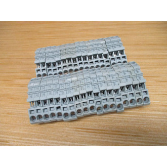 Wago 784-601 Feedthrough Terminal Block 784601 (Pack of 35) - Used