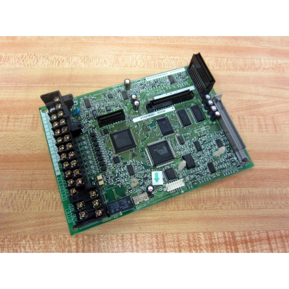 Yaskawa YPLT31008-1A G5 Drive Ctrl Board ETC618331S1114 Board As Is - Parts Only