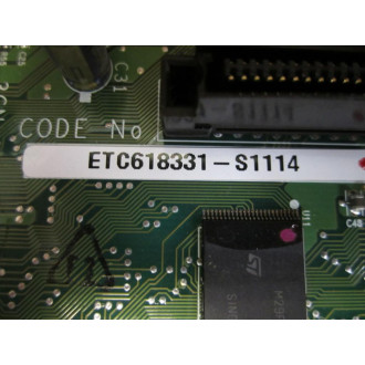 Yaskawa YPLT31008-1A G5 Drive Ctrl Board ETC618331S1114 Board As Is - Parts Only