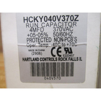 Heartland Controls HCK-Y040V370Z Capacitor HCKY040V370Z
