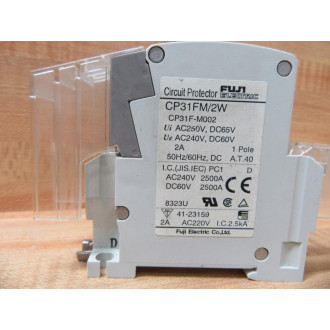 Fuji Electric CP31 FM2W Circuit Breaker 2A 1P CP31F-M002 - New No Box