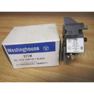 Westinghouse 0T2M Contact Block OT2M 2NO