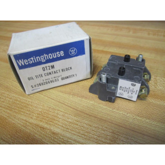 Westinghouse 0T2M Contact Block OT2M 2NO