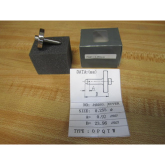Fanuc FG01 0.255mm Wire Guide J9DD03 Upper