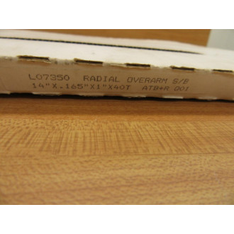 FS Tool L07350 Industrial Saw Blade 14"X.165"x1"x40T