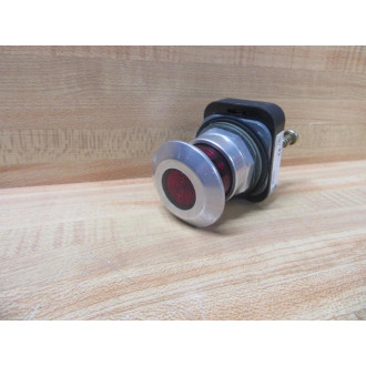 Allen Bradley 800T-FXQ24RA1 Red Button 800TFXQ24RA1 WO Contacts - Used