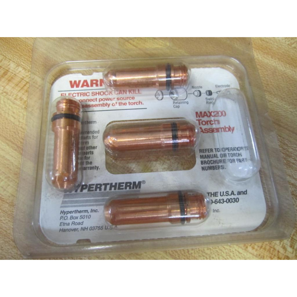 Hypertherm 020414 AirOxy Electrode (Pack of 4)