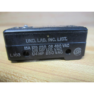 Micro Switch G-R Honeywell Basic Snap Action Switch GR L103 (Pack of 2) - New No Box