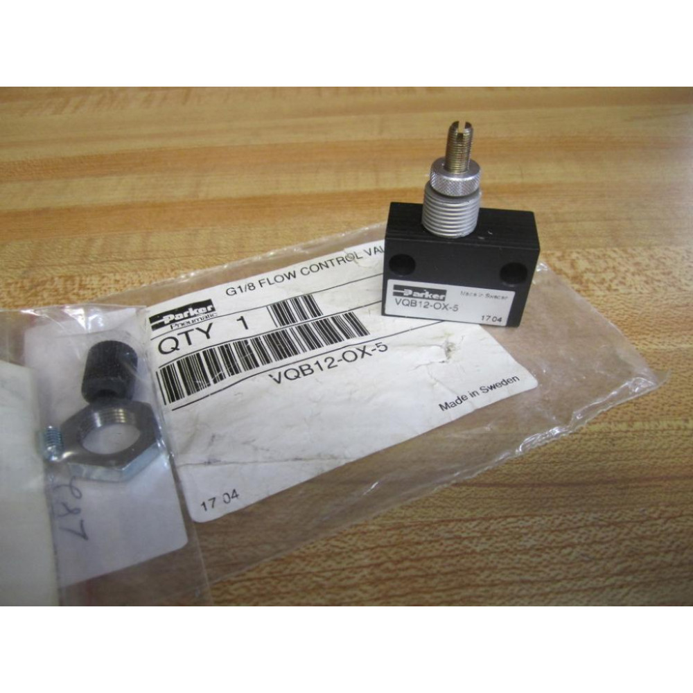Parker VQB12-OX-5 G18 F Throttle Valve VQB12-0X-5