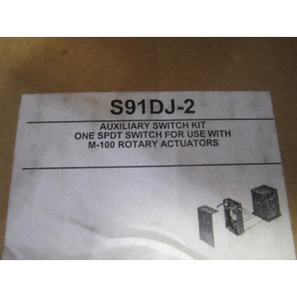 Johnson Controls S91DJ-2 Auxiliary Switch Kit S91DJ2